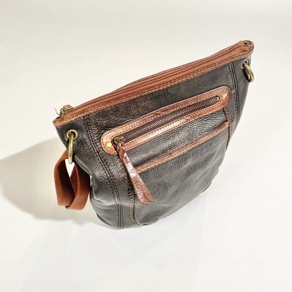 The Sak leather crossbody purse - Picture 3 of 9